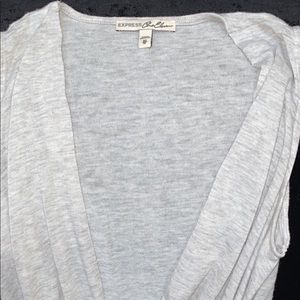 EXPRESS X OneEleven low cut swoop neckline shirt